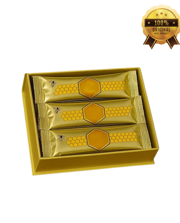 12 SACHETS YELLOW HONEY PACKS 20G.