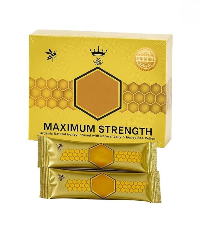 24 SACHETS YELLOW HONEY PACKS 20G.