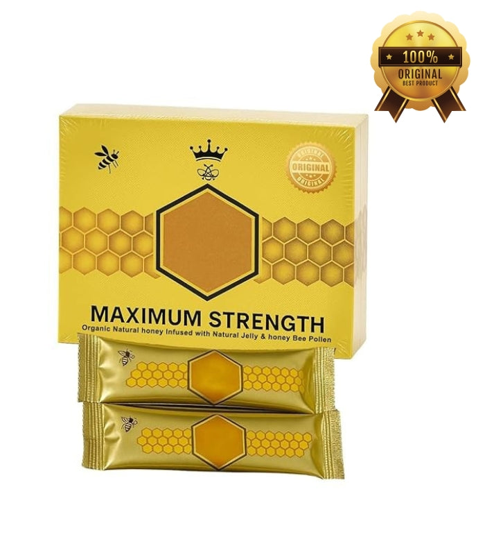 12 SACHETS YELLOW HONEY PACKS 20G.