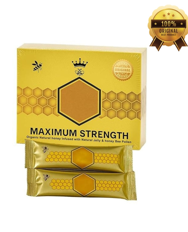 12 SACHETS YELLOW HONEY PACKS 20G.