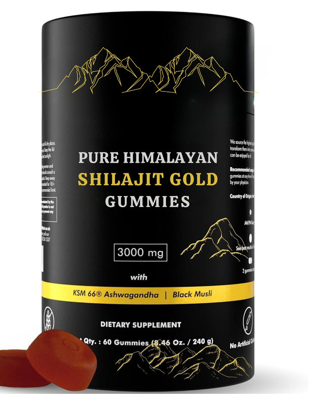 Pure Himalayan Shilajit gold Gummies